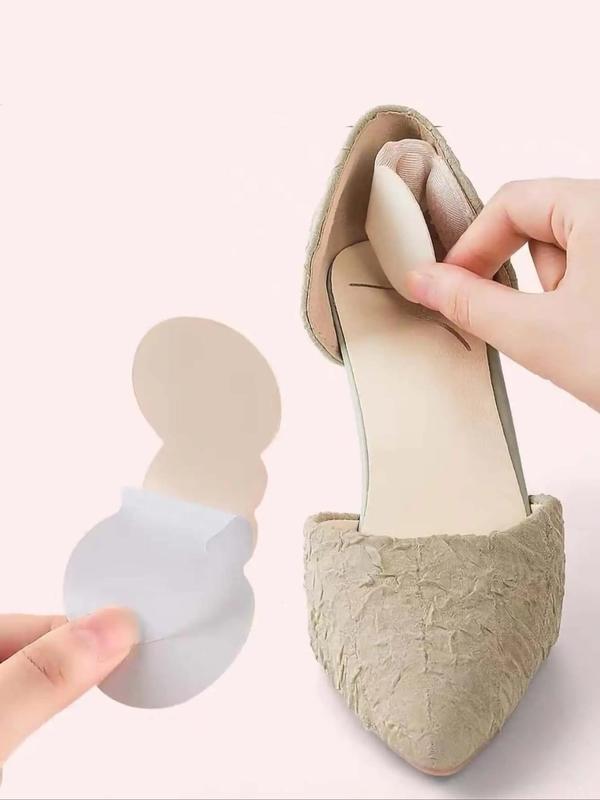 1 Pair Shoe Inserts, Thick Heel Pads, Anti-scratch High Heel Foot Cushion, Anti-slip and Anti-wear Shoe Insert Cushion to Reduce Size Difference and Prevent Feet Rubbing for High Heels, Loafers