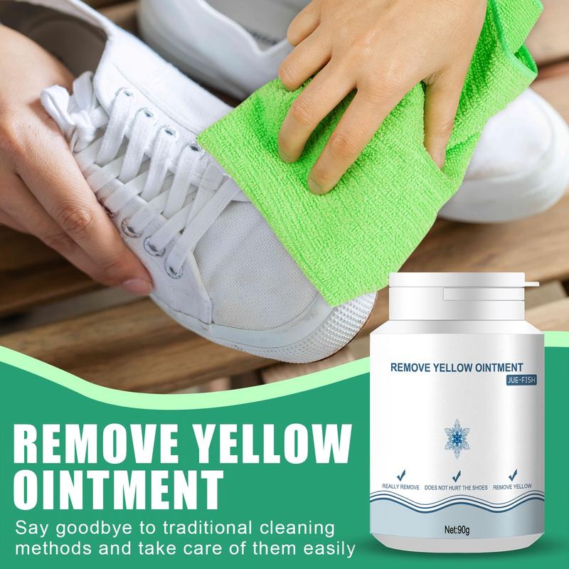 No-Rinse Shoe Cleaner Gel - Removes Stains & Yellowing, Safe For Canvas, Sports & White Shoes, Portable & Easy To Use Shoe Cleaner For Sneakers Footwear Comfort Bedroom Walking Tactical Parent Tactical Parent Bridal Bridal