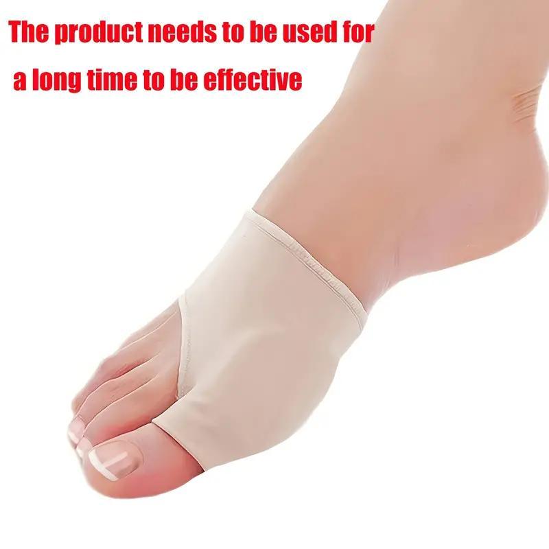 Toe Separator, 2 Counts Soft Silicone Reusable Toe Separator, Toe Pad for Women & Men, Suitable for Nighttime Use, Yogachallenge, Christmas, Christmas Gift