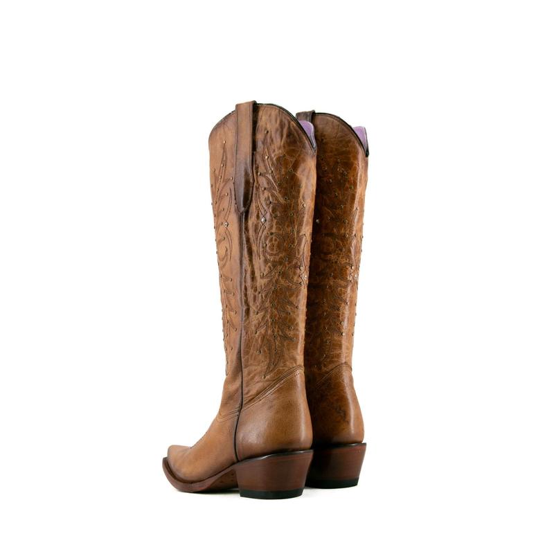 Paulina Snip Toe Tall Cowgirl Boot