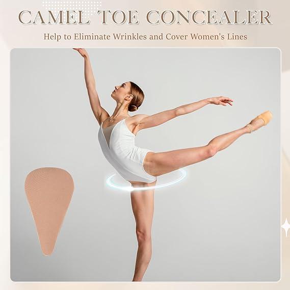 Camel Toe Cover Foam Inserts Camel Toe Concealer, Seamless Camel Toe Concealer for Leggings, Dance Pants, Yoga Pants, Skirts, Swim Trunks