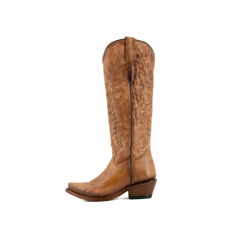 Paulina Snip Toe Tall Cowgirl Boot