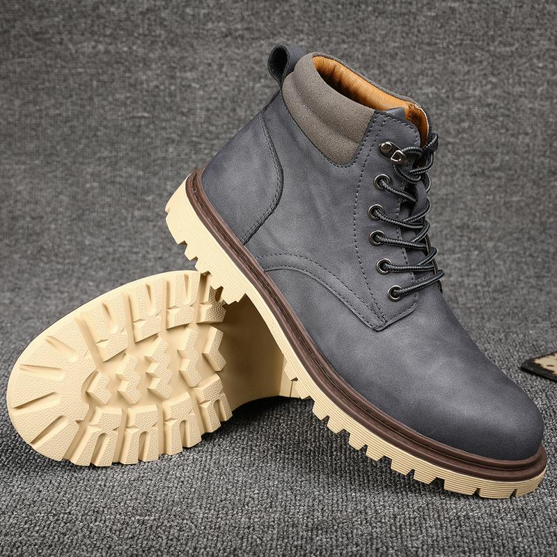 Men's Casual Comfort Hiking Boots Non-Slip Fashion Boots