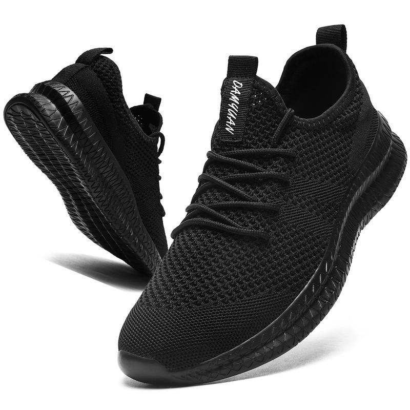 Men's Sports Shoes Lightweight Casual Shoes Breathable Non-Slip Walking Shoes Daily Commuting Runner Mesh Footwear Sneaker