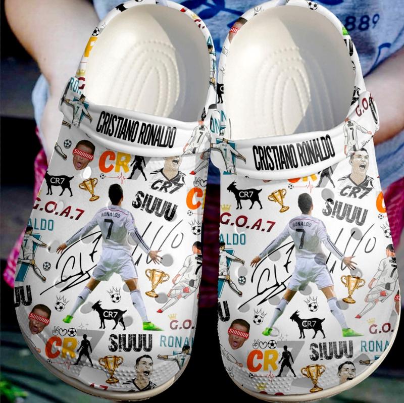 Footwearmerch Cristiano CR7 Crocband Clogs Shoes Comfortable For Men Women