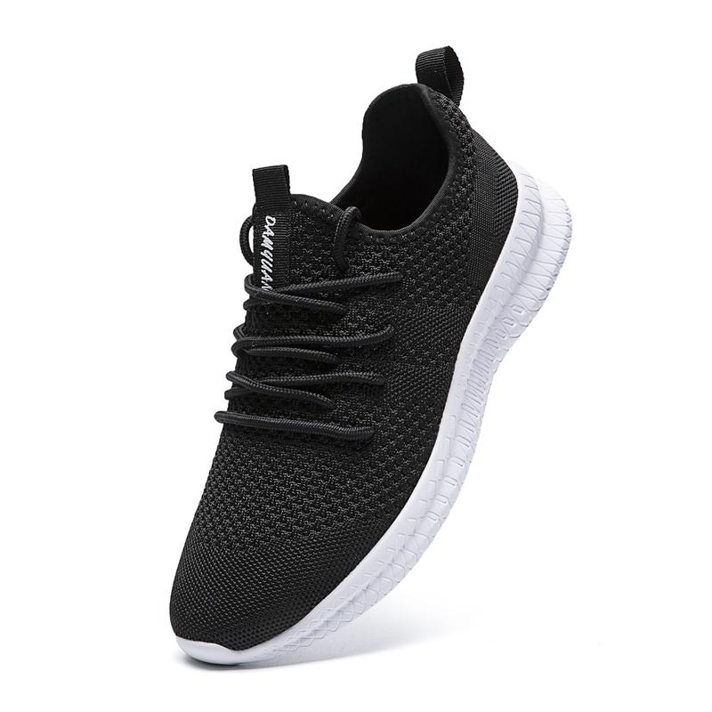 Men's Sports Shoes Lightweight Casual Shoes Breathable Non-Slip Walking Shoes Daily Commuting Runner Mesh Footwear Sneaker