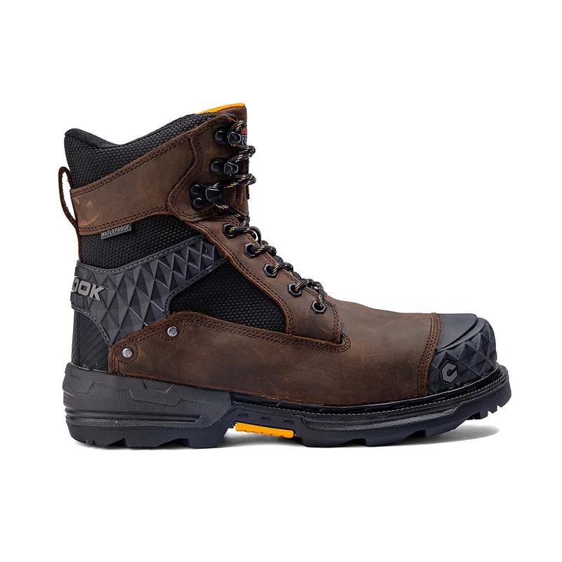 Pallet Jack 8” Comp Toe Men’s Waterproof Insulated Work Boot - Brown