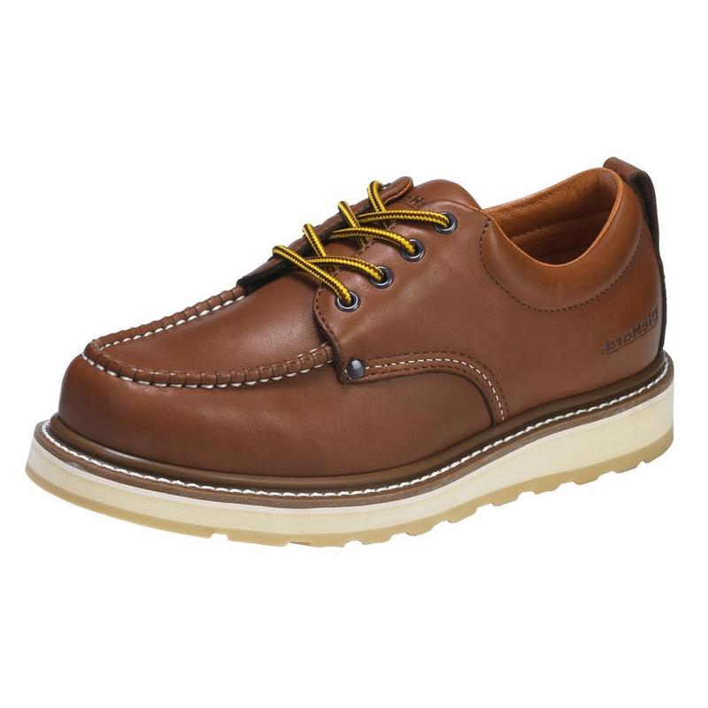 DieHard 82994 Men's Soft Toe Leather Oxford Work Shoe - Brown