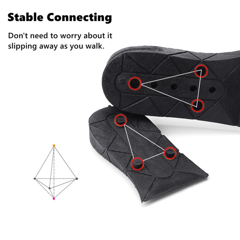 Adjustable 3-Layer Height Increase Insoles, 1.2