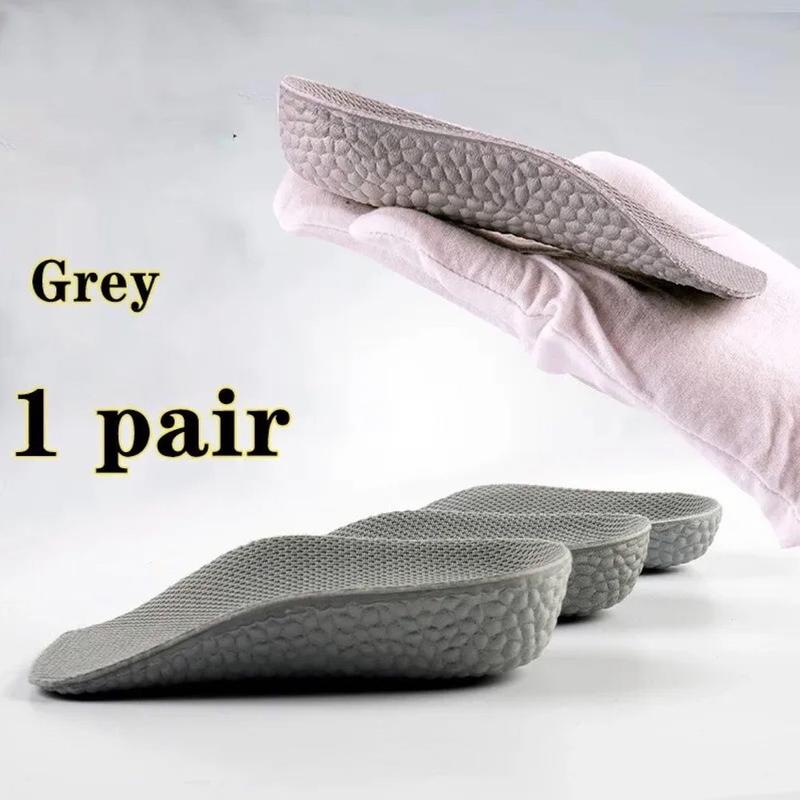 Increase Height Invisible Insoles Shoe Inserts Heel Lift Taller Pad Men Women