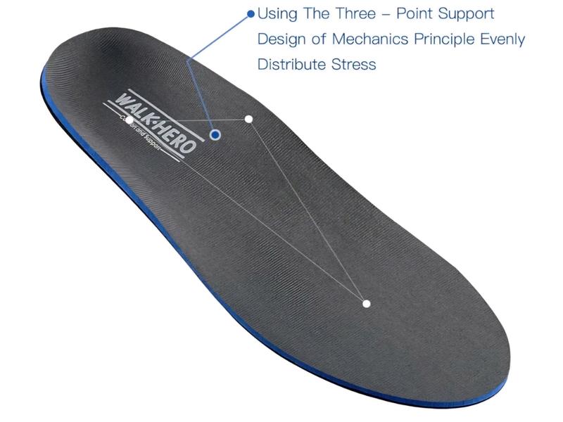 Fasciitis Feet Insoles Arch Supports Orthotics Inserts Relieve Flat Feet, High Arch