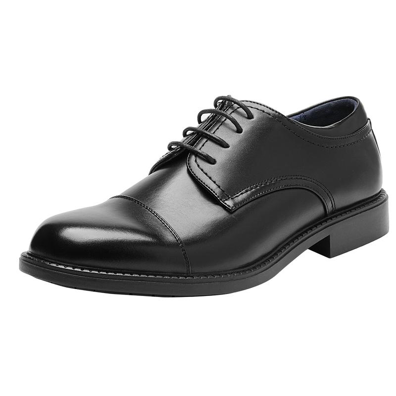 Bruno Marc Men's Classic Cap Toe Dress Shoes