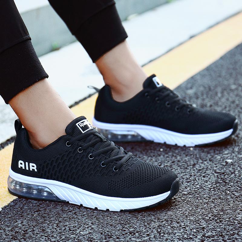 Running Shoes for Women Men Sports Shoes Air Cushion Shock Absorber Casual Walking Gym Jogging Fitness Athletic Sneakers