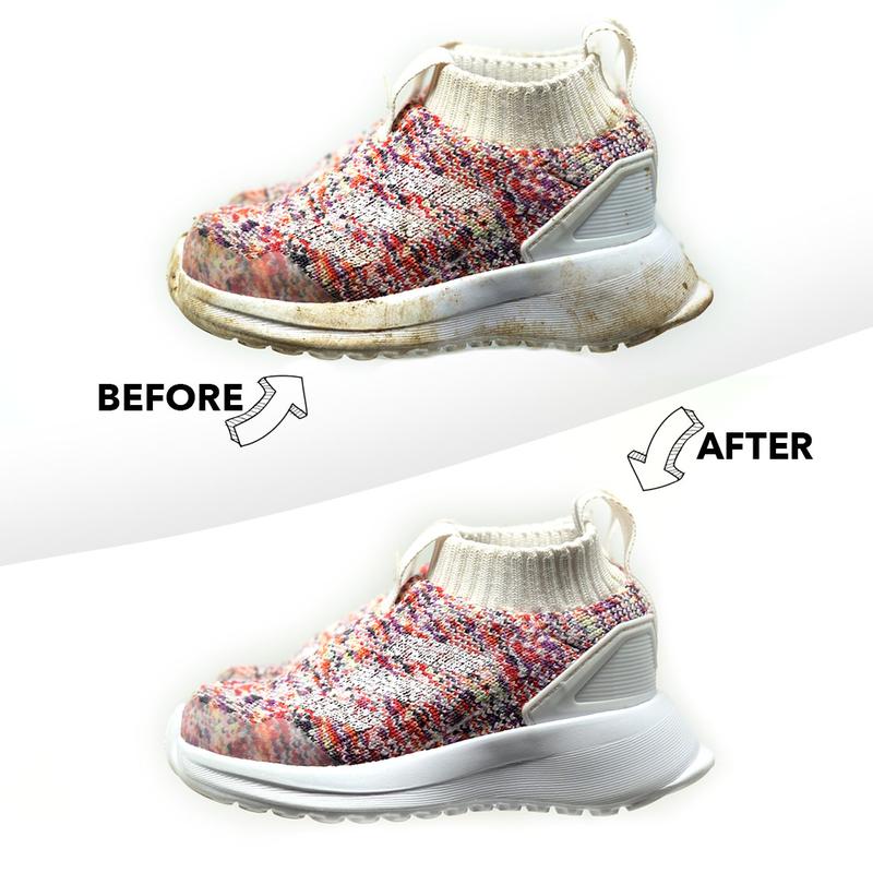 SneakERASERS Soak - easy sneaker detergent for cleaning shoe mesh, cloth, and fabrics