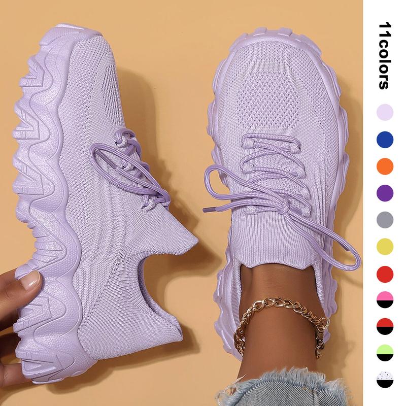 STUNAHOME Women's Lace Up Front Low Top Sneakers, Casual Breathable Comfortable Sports Shoes, Athletic All-match Basic Trainer for Daily Footwear for Girl, Summer 2024 Walking Shoes, Running Footwear Runner Training Closed