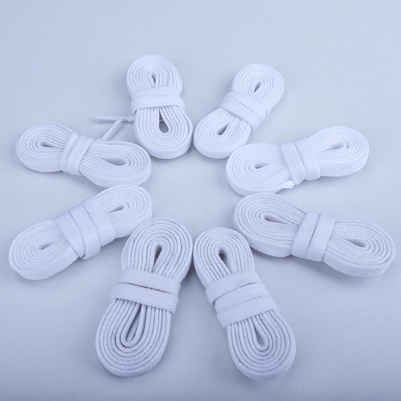 4 Pairs of Flat Shoe Laces, Shoelaces for Sneakers, Athletic Shoelaces