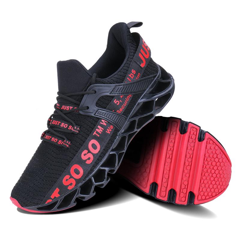 Mens Womens Breathable Walking Tennis Running Shoes Blade Fashion Sneakers Closed Footwear