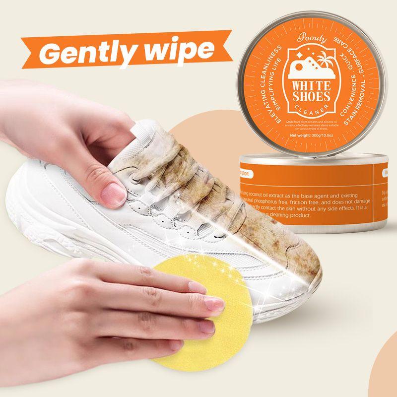 White Shoe Cleaner,New Multi-functional Cleaning and Stain Removal Cream,White Shoes Cleaner, Multipurpose Cleaning Cream Footwear Bedroom white shoe