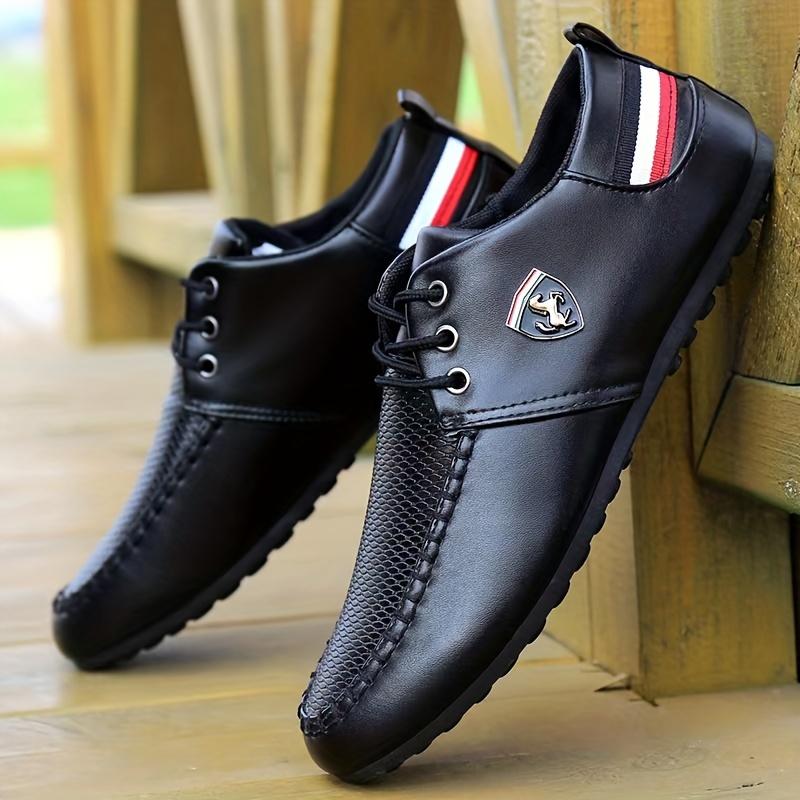 Men's Derby Shoes, Business Formal Office Shoes, Casual Walking Shoes Men's Lace Up Shoes