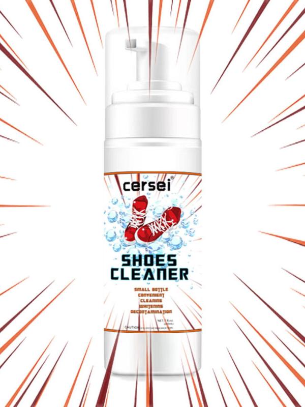 Shoe Cleaner,  200ml Shoe Cleaner, Bubble Whitening Decontamination Dry Cleaning Spray, Shoes Cleaning Spray, White Spray for Shoes, Footwear Cleaning Supplies