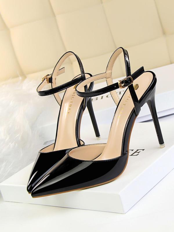 Women's Fashionable Solid Color Stiletto Heels, Elegant Pointed Toe High Heels for Party, Daily Clothing Decor for Women & Girls