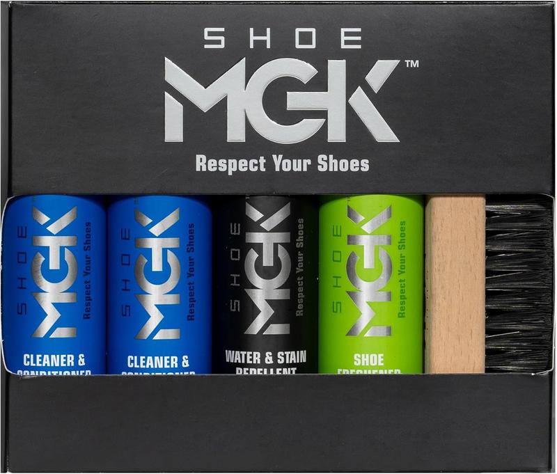 Shoe MGK Complete Kit: Shoe Cleaner, Shoe Care, Water & Stain Protection - Revitalize, Shield, and Freshen Sneakers and Dress Shoes with Deodorizer