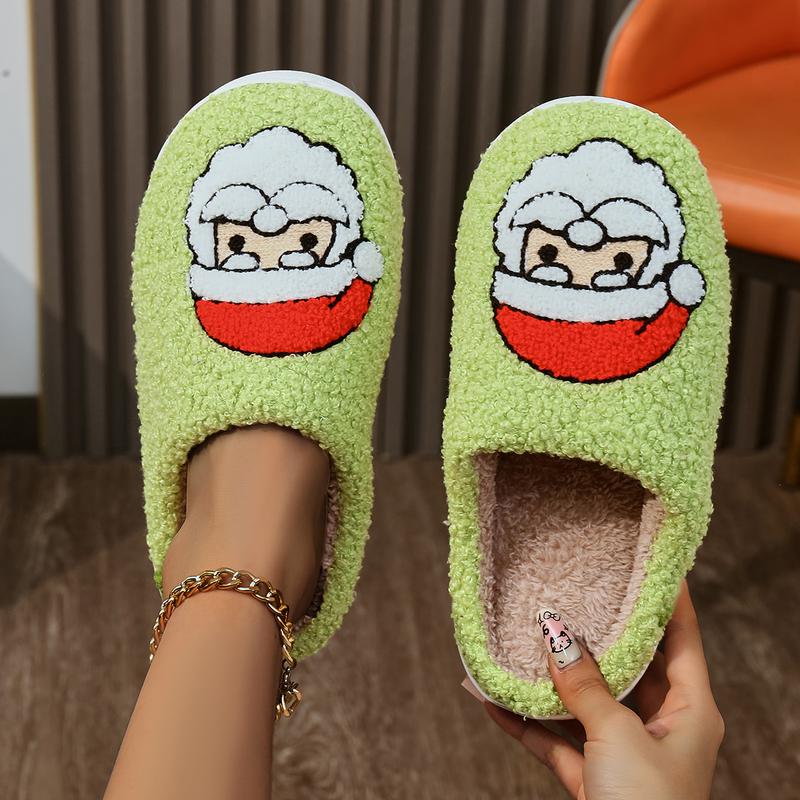 Christmas Home Slippers Indoor Soft Bottom Mute Warm Does not apply