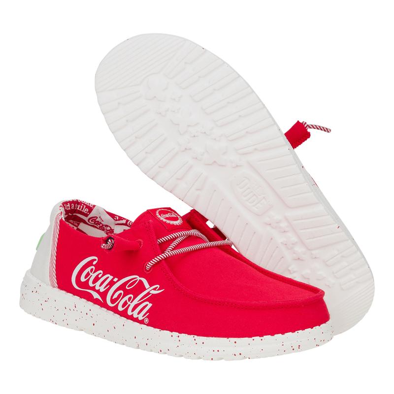 HEYDUDE X Coca-Cola - Womens Comfortable Slip on Shoes