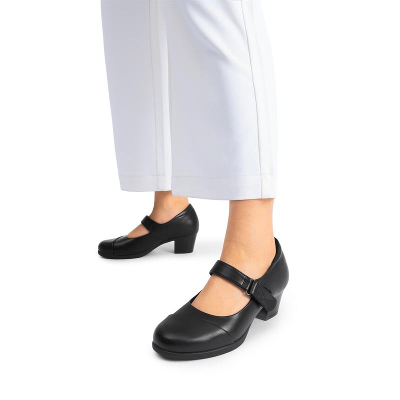 Dream Pairs Women's Arch Support Block Mary Jane Pumps