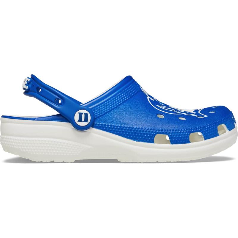 Crocs Unisex Adult Duke Blue Devils Classic Clogs, Collegiate Football Fan Gear