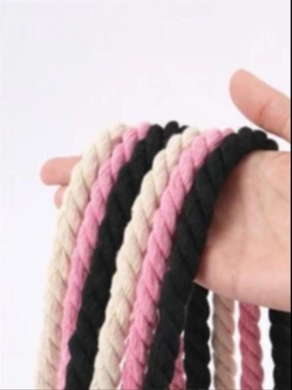 Solid Color Versatile Shoelaces, Rope Thickened Laces, Suitable for Basketball Shoes, Sneakers, Casual Shoes, DIY Shoe Accessories