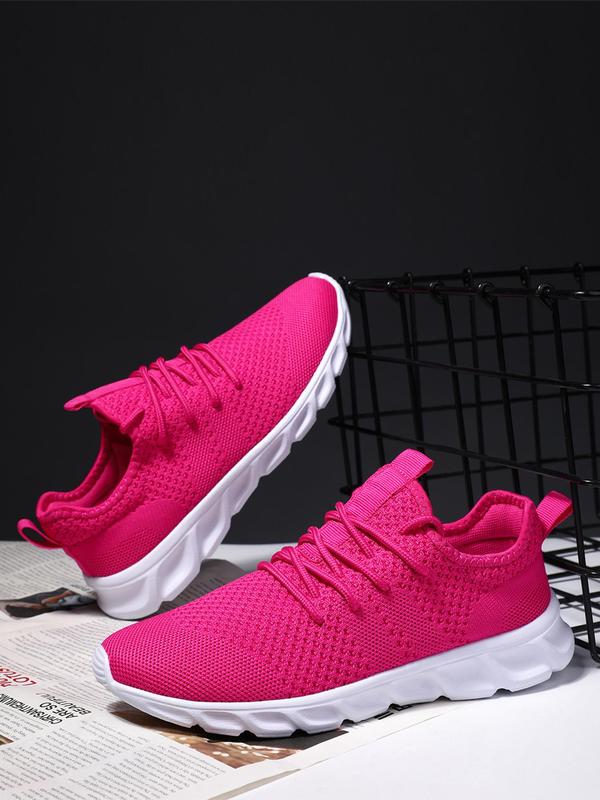 Women's Fashionable Lace Up Low Top Sneakers, Casual Comfortable Breathable Sports Shoes, Female All-match Round Toe Shoes for Daily Wear, Shoes for Women