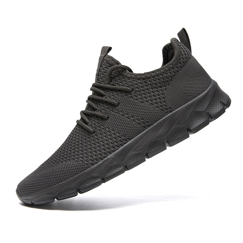 Men's Walking Shoes Non-Slip Mesh Breathable Simple Casual Shoes Multiple Colors Optional Runner Trainer