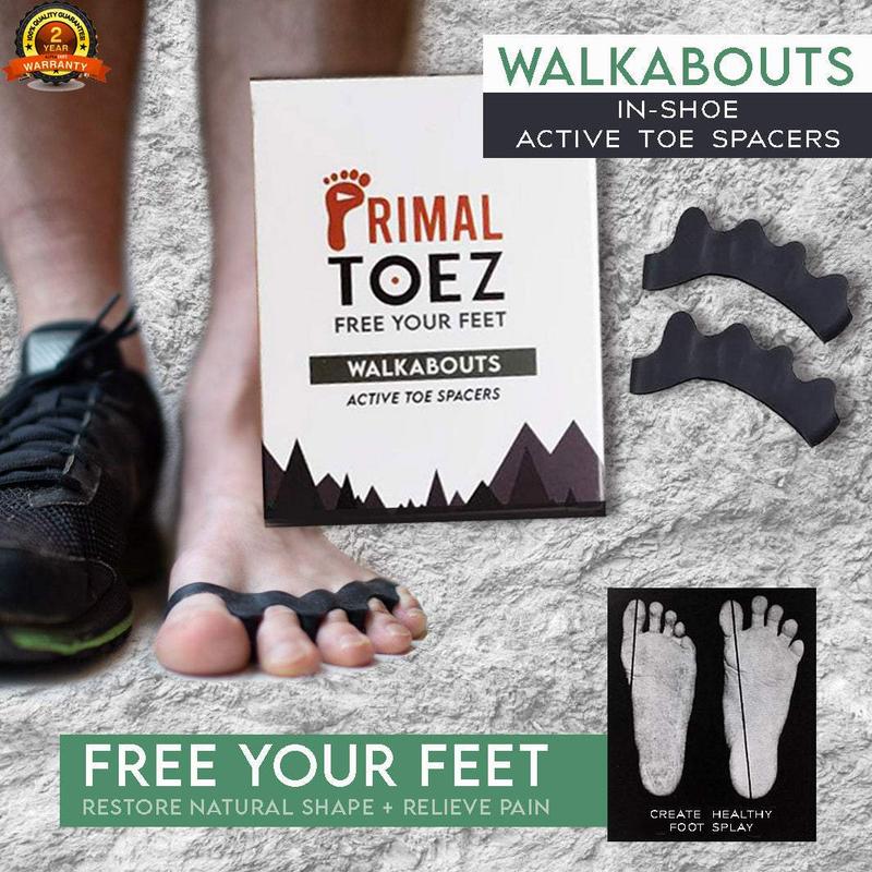 Primal Toez™ 'Walkabouts' - Active Toe Spacers