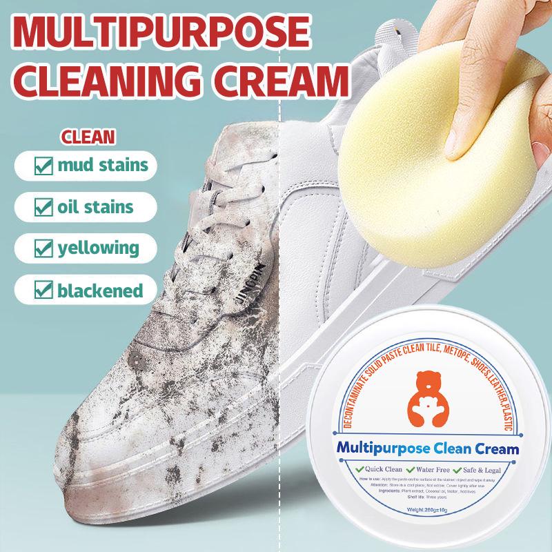 Multifunctional Shoe Cleaning Cream - Water-Free, Quick, and Powerful Decontamination