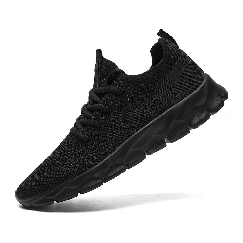 Men's Walking Shoes Non-Slip Mesh Breathable Simple Casual Shoes Multiple Colors Optional Runner Trainer