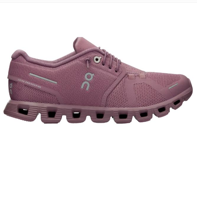 On Women's Cloud 5 Shoes - Color: Fig Quartz