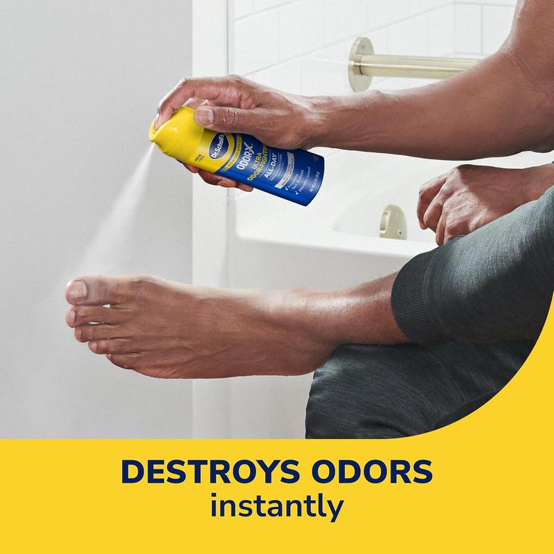 Dr. Scholl's Odor-X Ultra Odor Fighting Spray Powder, 4.7 oz - All-Day Footwear Protection - Comfort