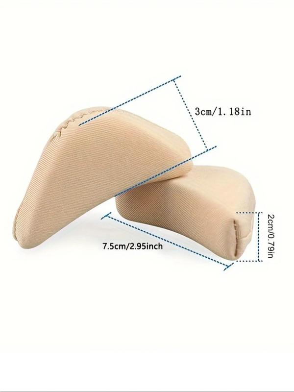 Summer Forefoot Insert Toe Plug, Half Forefoot Pad, Comfort  Anti-pain Shoe Toe Front Long Toe Filler Shoe Cushion