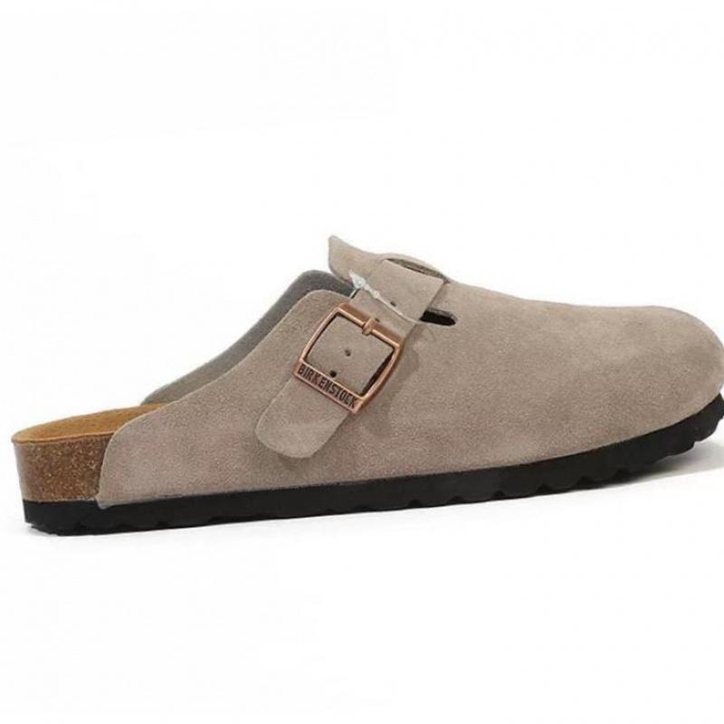 2024New Birkenstock Slippers Light Grey Men Women