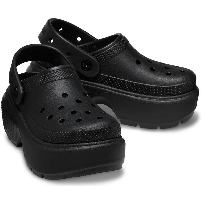 Crocs Unisex Adult Stomp Platform Clogs, Slip On Platform Shoes for Women and Men