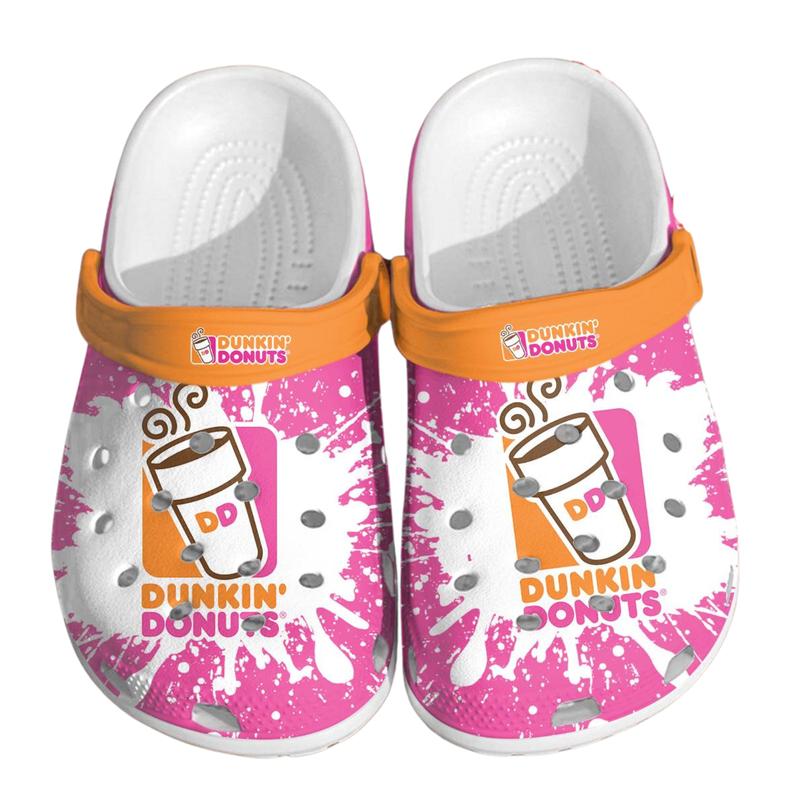 Dunkin Donuts Clogs, Dunkin Donuts Shoes, CLogs Footwear Comfort Walking Shoes Nail Boy Decor