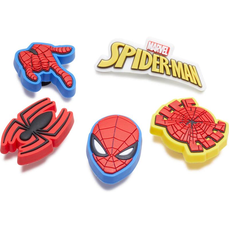 Crocs Jibbitz Marvel SpiderMan Character Shoe Charms 5-Pack