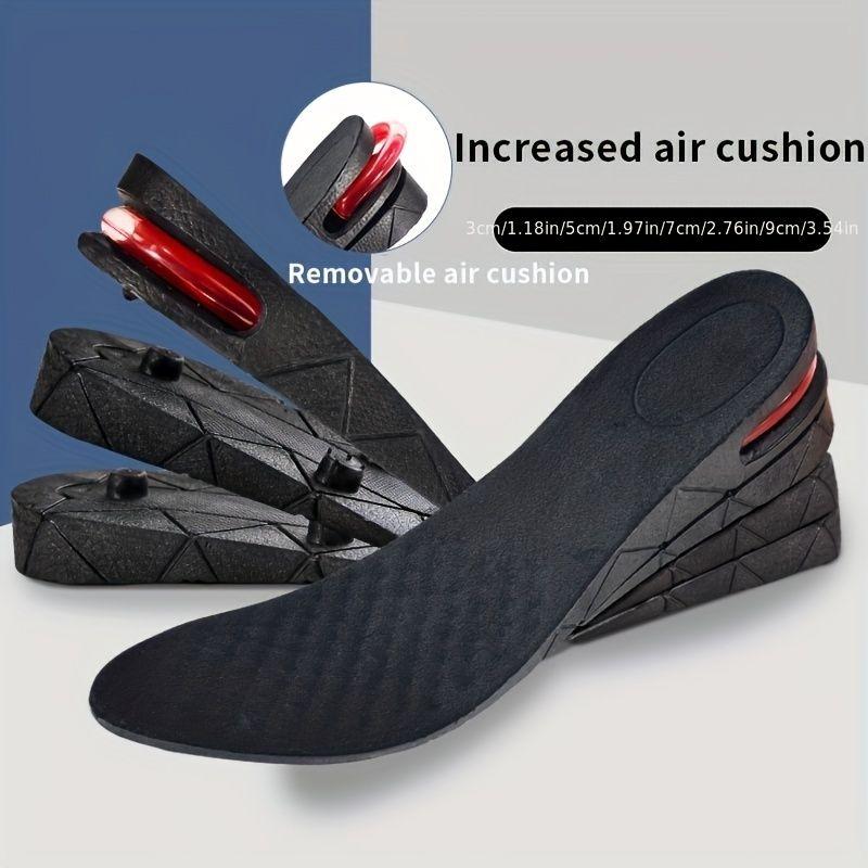 Invisible Height Increased Insole, Men Women Heel Lift Taller Shoe Inserts Pad Adjustable More Comfortable Supporting Insole For Unisex