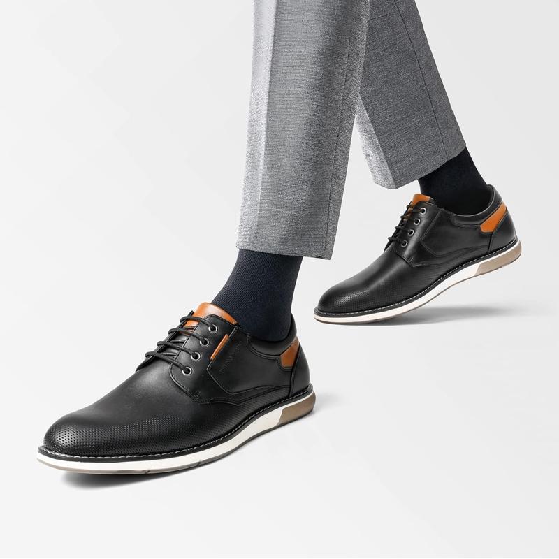 Men's Casual Dress Oxfords Shoes Business Formal Derby Sneakers