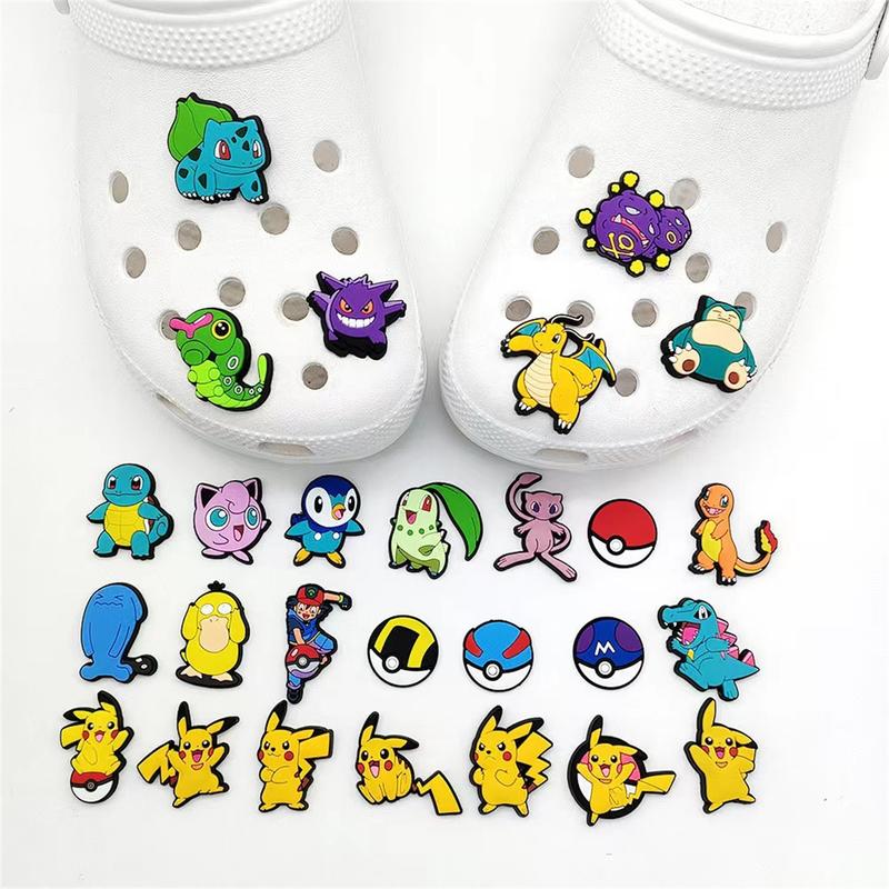 Pokemon charms Cartoon Shoe Charms for Crocs  Shoes