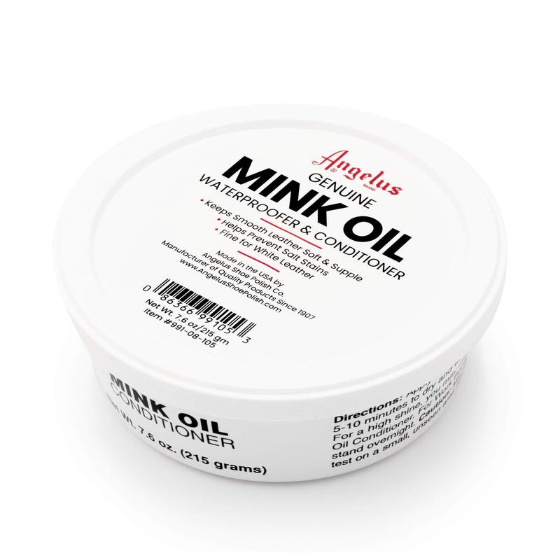 Angelus Mink Oil Paste - Waterproofer And Conditioner For Leather, Boot Conditioner, Boot Oil