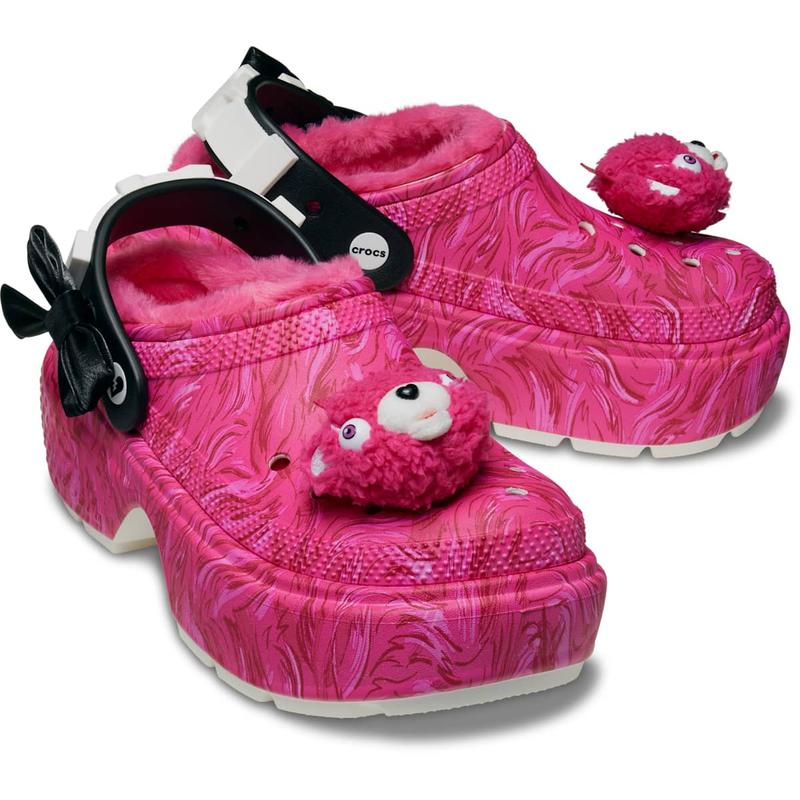 Crocs Unisex Adult Stomp Lined Fortnite X Crocs Cuddle Team Leader Clogs