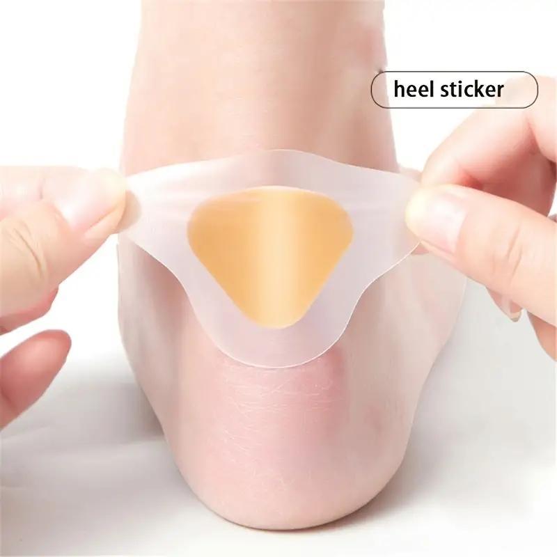 Anti-friction Heel Sticker, 20pcs set Transparent Invisible Thin Heel Sticker, Heel Protector for High Heels, Christmas Gift