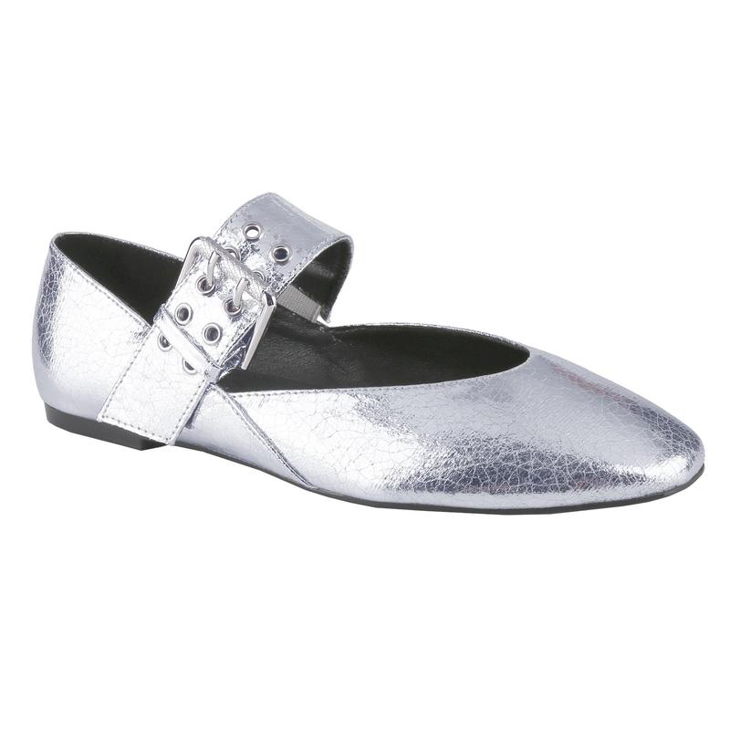 Belovely Women’s Mary Jane Ballet Flats | Leather Buckle Strap for Elegant & Comfortable Footwear [Piano-11]